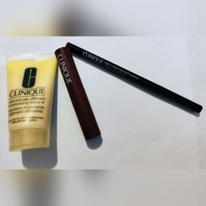 NEW Clinique Bundle Almost Lipstick Gel Eyeliner Moisturizer Lotion Skincare